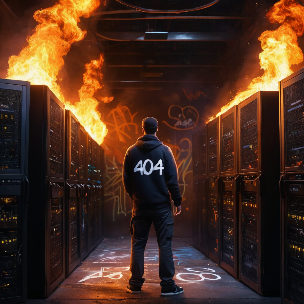 Page introuvable - erreur 404 - AI image generation