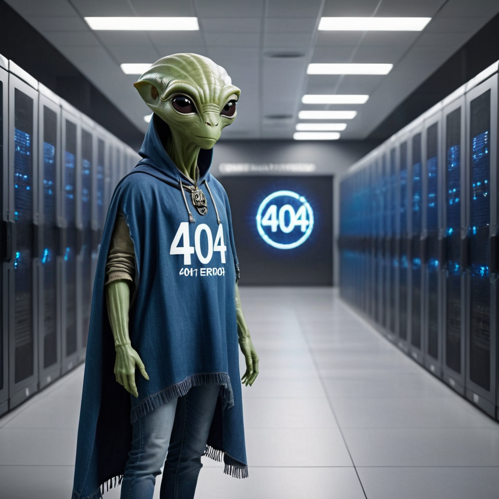 Page introuvable - erreur 404 - AI image generation