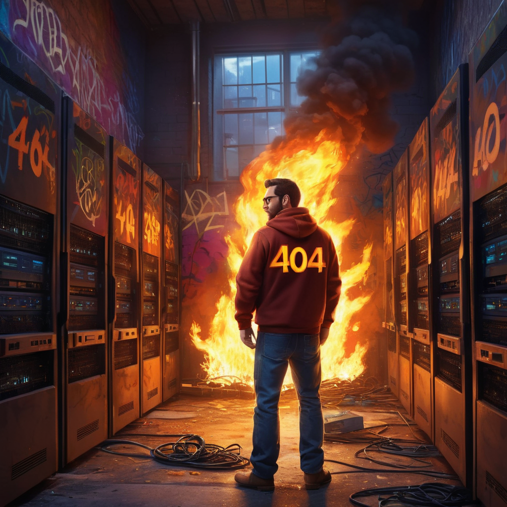 Page introuvable - erreur 404 - AI image generation