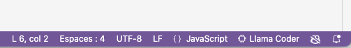 Llama Coder est actif