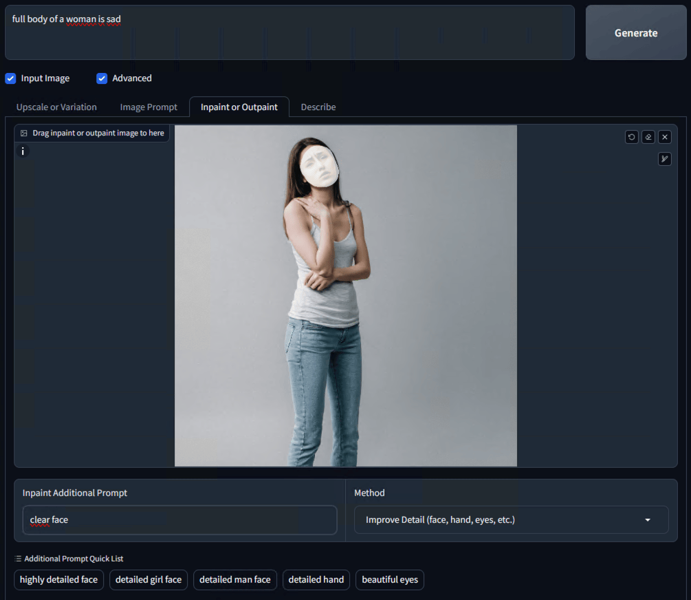 Amliorer un visage