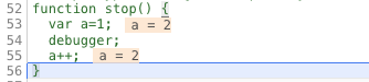 Exemple script debugger dans la référence du JavaScript par ToutJavaScript.com